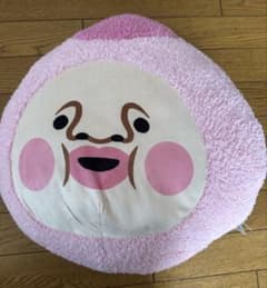 こびとづかん フェイスBIGぬいぐるみ　クッション　カクレモモジリ