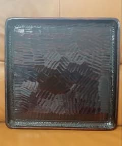 ★美品★ 伝統工芸　讃岐彫　漆塗　懐石盆　四方膳のサムネイル