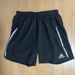 adidas ランニングパンツ ショートパンツ M 黒 トレーニング陸上マラソンのサムネイル