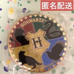 ハリーポッター 24金メッキ 金バッジ　ホグワーツエンブレムのサムネイル