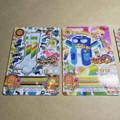 アイカツカード ハッピーレインボー 3枚 - メルカリ