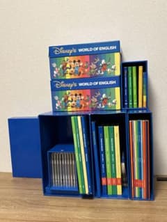 Disney World of English【CD 一式セット】 Disney WORLD OF ENGLISH 本 CDセット - メルカリ