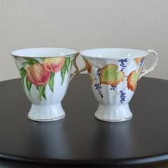 Noritake ノリタケ 1984限定品 四季の実り カップのみ 2個セット 