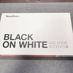 Key Kobo × NK Black on White キーキャップ - メルカリ