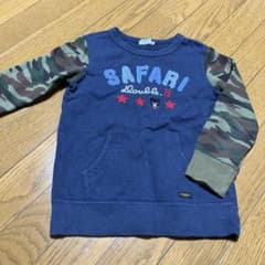 ダブルビー　長袖トレーナー　120サイズ　中古のサムネイル