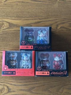 BE@RBRICK 베어브릭 신극장판 에반게리온 세트