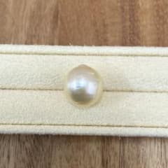 【新品・百貨店商品／パーツ工房】★475南洋白蝶真珠！無穴珠★限定特価3月末までのサムネイル