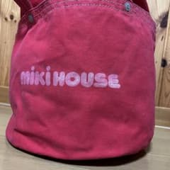 【レトロ】ミキハウス MIKI HOUSE トートバッグ 赤 ヴィンテージのサムネイル