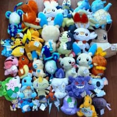 34体】ポケモン ぬいぐるみ まとめ売り - メルカリ