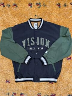 VISION STREET WEAR スタジャン ナイロンジャケットのサムネイル