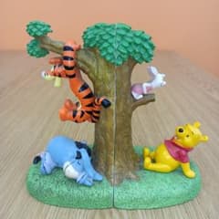 千趣会 ディズニー くまのプーさん ブックエンド 本立て ブック