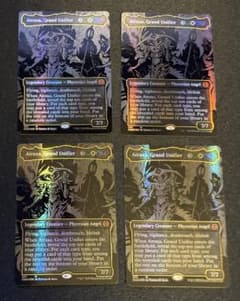 MTG 英語版 偉大なる統一者、アトラクサ オイルスリック Foil 4枚