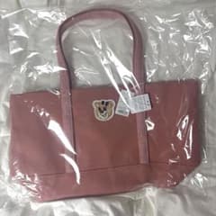 フェイラー オールドテディガール ワッペントートバッグ ピンク 大 LL