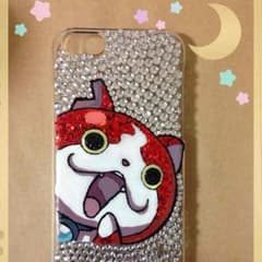 【値下げ】妖怪ウォッチ iPhone 5 5c ケース デコのサムネイル