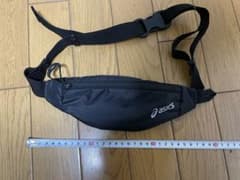 asics ブラック ウエストポーチのサムネイル