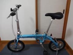 RENAULT 折りたたみ自転車 14インチ ライトブルー　東京引取希望 RENAULT 折りたたみ自転車 14インチ ライトブルー 東京引取希望 - メルカリ