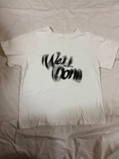 ロゴプリント 半袖Tシャツ ホワイト　韓国のサムネイル