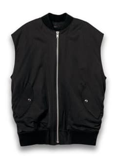 CRAPED VINTAGE SATIN インナーボア ボンバージャケットのサムネイル