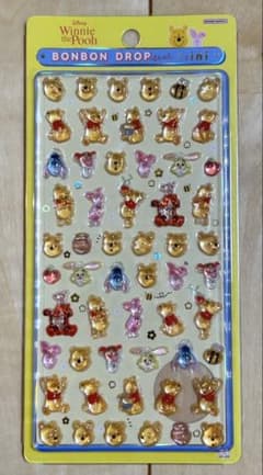 ボンボンドロップシール　正規品　くまのプーのサムネイル