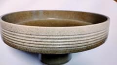 花器 高台付水盤　直径25ｃｍ＊高さ11ｃｍのサムネイル
