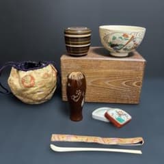 茶道具　女桑　茶箱セット　お稽古　お点前セット　時代物 茶道具 女桑 茶箱セット お稽古 お点前セット 時代物 - メルカリ