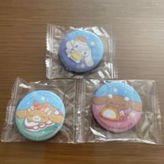 シナモロール　缶バッジ 3個セットのサムネイル