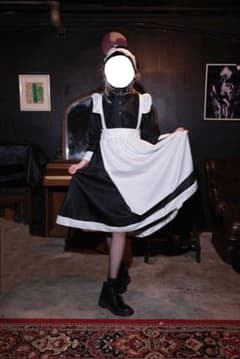 Classical Men's Maid Outfit Cosplay Costume Set, Size L
