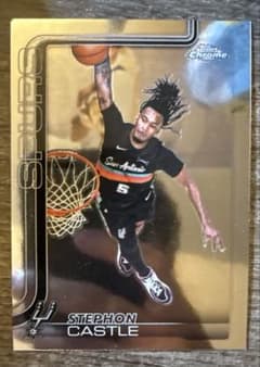 Stephon Castle Topps Chrome NBAのサムネイル