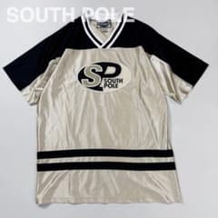 SOUTH POLEサウスポール ゲームシャツY2K HIP-HOP 美品 - メルカリ