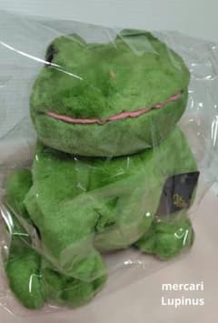 プレイトーキン　カエル　タグ付き 希少！プレイトーキン カエル 24K タグ付き ぬいぐるみ Polar Puff