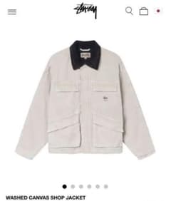 PKC様専用　Stussy WASHED CANVAS SHOP JACKETのサムネイル