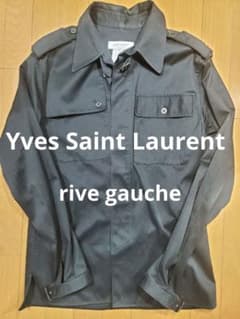 r*i様 サンローラン rive gauche ミリタリーシャツ y2k arc r*i様 サンローラン rive gauche ミリタリーシャツ y2k arc - メルカリ