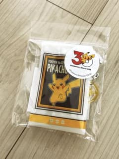 3COINS ポケモン　PVCポーチ　ピカチュウ　30周年のサムネイル