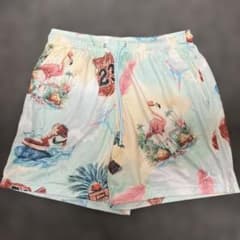 ジョーダン ハーフパンツ フラミンゴプリント Lサイズのサムネイル