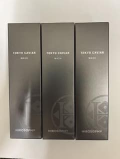 新品未開封] ヒロソフィー キャビアウォッシュ （洗顔料） 100g×3個
