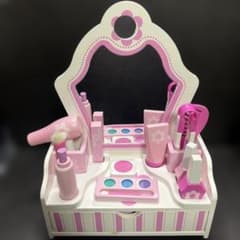 Melissa & Dougメリッサ＆ダグ木製ビューティーサロン プレイセット