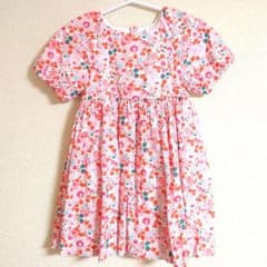 ジャカディ　リバティ　長袖ワンピース　花柄 36m 96cm jacadi ジャカディ jacadi 36M 96cm リバティ 花柄 ワンピース - メルカリ