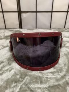 【BILTWELL】GRINGO 専用 ゴーグル シールド スモークｘレッドのサムネイル