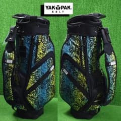 YAK PAK GOLF/ヤックパック キャディバッグ9型【トロピカル】新品
