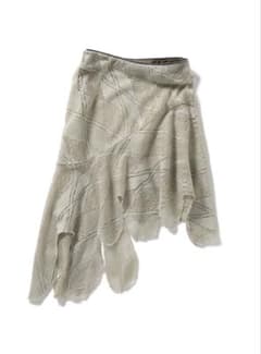 perverze 25AW Knit Lace Jagged-hemSkirt - メルカリ
