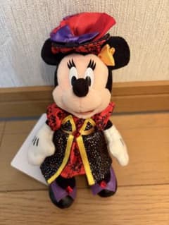 Disney Halloween 2015 ミニーマウス ぬいぐるみバッジのサムネイル