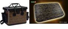 [Brand New, Unused] RC Carbon Tackle Bag & RC Waterproof Cushion 2-Piece Set