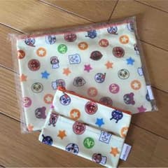 こもりん様専用♡新品アンパンポーチ&ティッシュ入れ付き小物ポーチのサムネイル