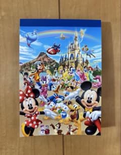 東京ディズニーリゾート メモ帳のサムネイル