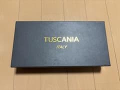 TUSCANIA トスカーニア クロコ型押し レザー 長財布 ブラック 未使用