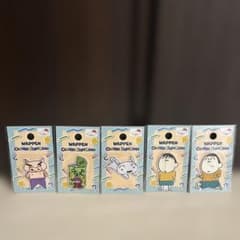 크레용 신짱 패치 5종 세트