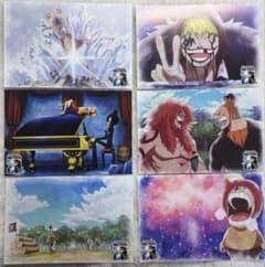 ONE PIECE TVアニメ25周年記念 ポストカード 6枚セット