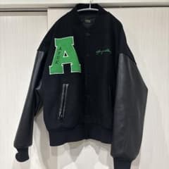 A FEW GOOD KIDS スタジャン ブラック グリーンのサムネイル