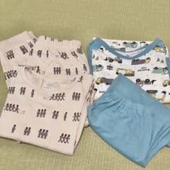 ※発送は平日 バースデイcottoli 西松屋 長袖パジャマ 110のサムネイル