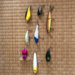 バス釣り引退 ルアー8個セットのサムネイル